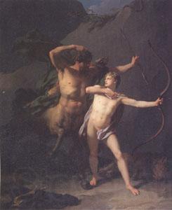 Baron Jean-Baptiste Regnault The Education of Achilles by the Centaur Chiron (mk05)